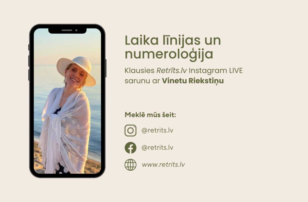 Instagram Live Saruna: Laika līnijas un numeroloģija