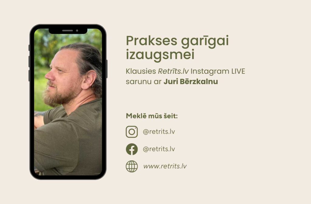 Instagram Live Saruna: Prakses garīgai izaugsmei