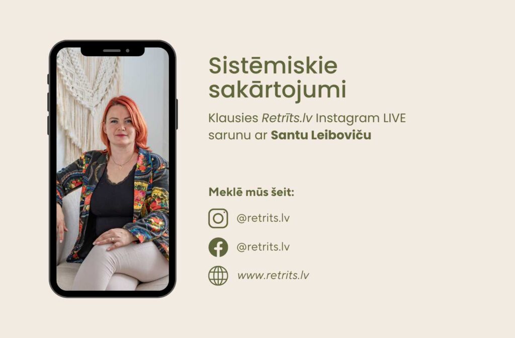 Instagram Live Saruna: Sistēmiskie sakārtojumi