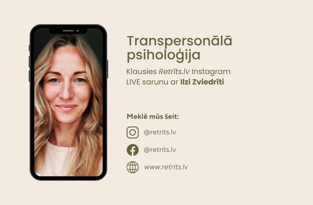 Instagram LIVE saruna: Transpersonālā psiholoģija