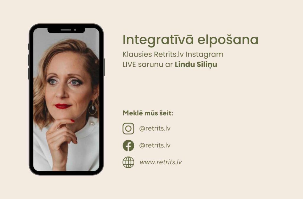 Instagram LIVE saruna: Integratīvā elpošana