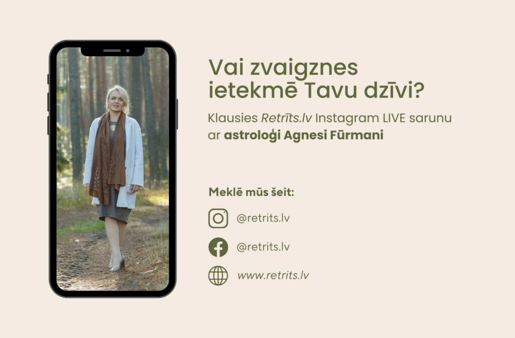 Instagram LIVE saruna: Vai zvaigznes ietekmē Tavu dzīvi?