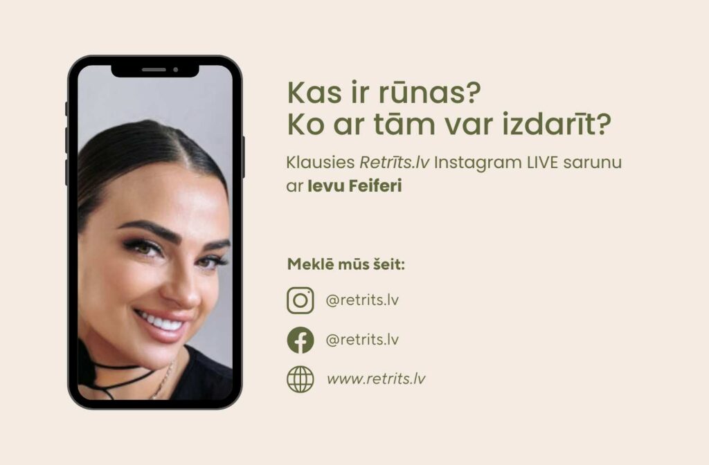 INSTAGRAM LIVE SARUNA: RŪNAS