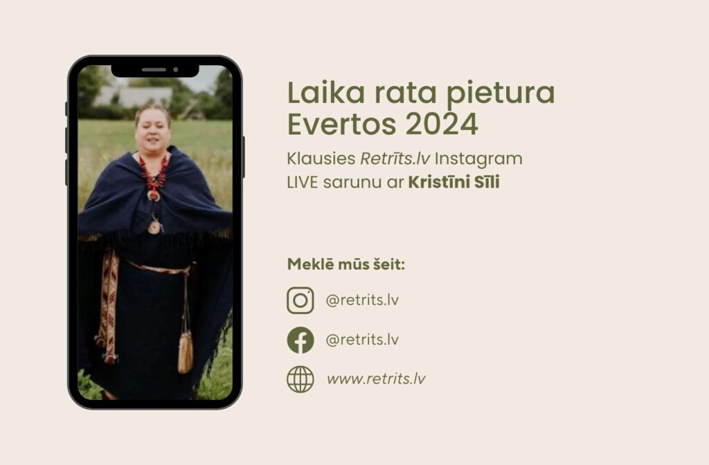 Instagram LIVE saruna: Laika rata pietura Evertos