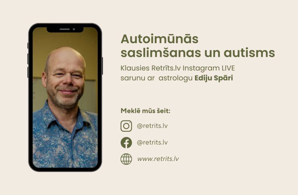 Instagram LIVE saruna: Autoimūnās saslimšanas un autisms