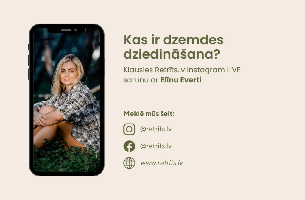 Instagram LIVE saruna: Kas ir dzemdes dziedināšana?