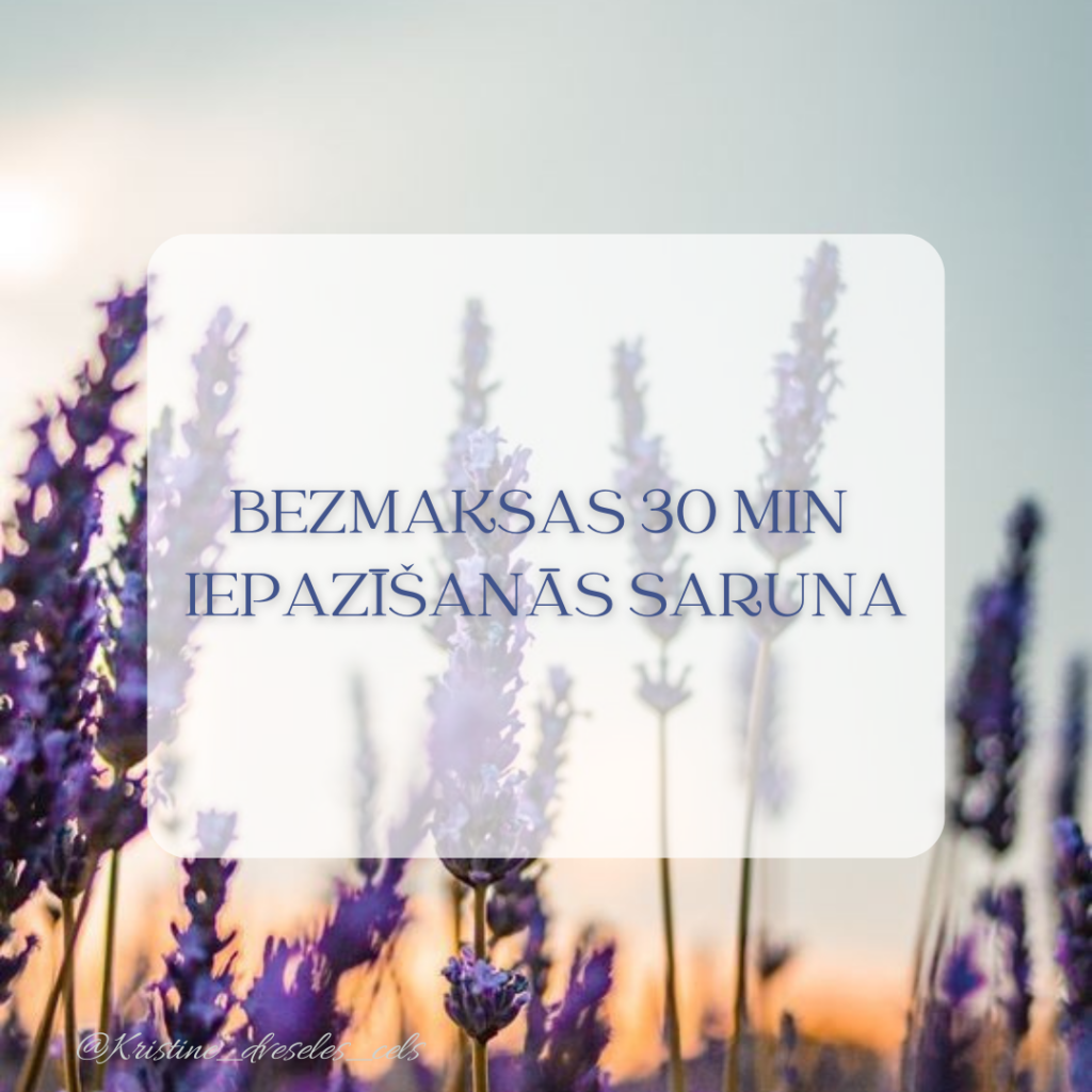 Bezmaksas 30 minūtes Iepazīšanās saruna