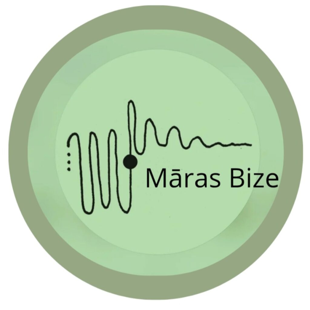 MĀRA PURVIŅA @marasbize : Sensory play kustība + somatika + neirografika +mana daba = PRAKSE NEIROCEĻOJUMS Logo