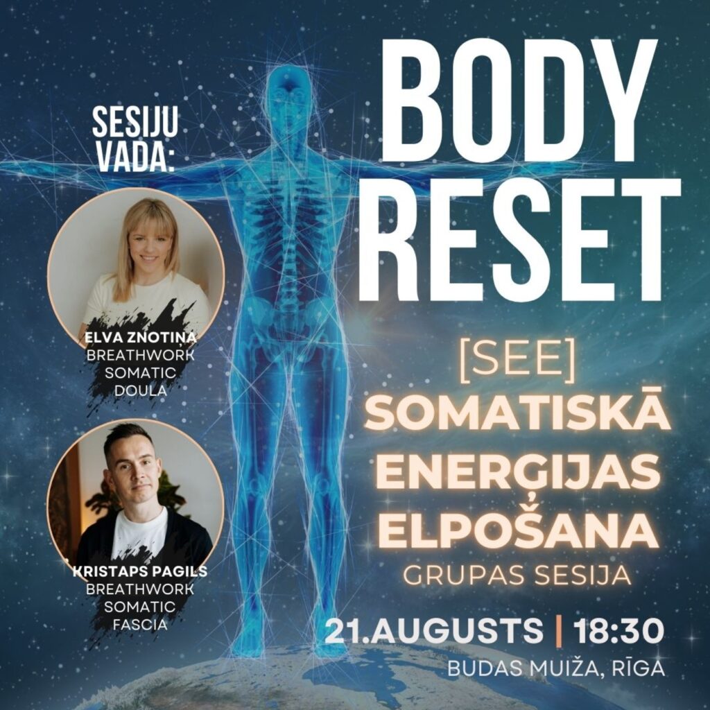 BODY RESET | Somatiskā Enerģijas Elpošana [SEE]