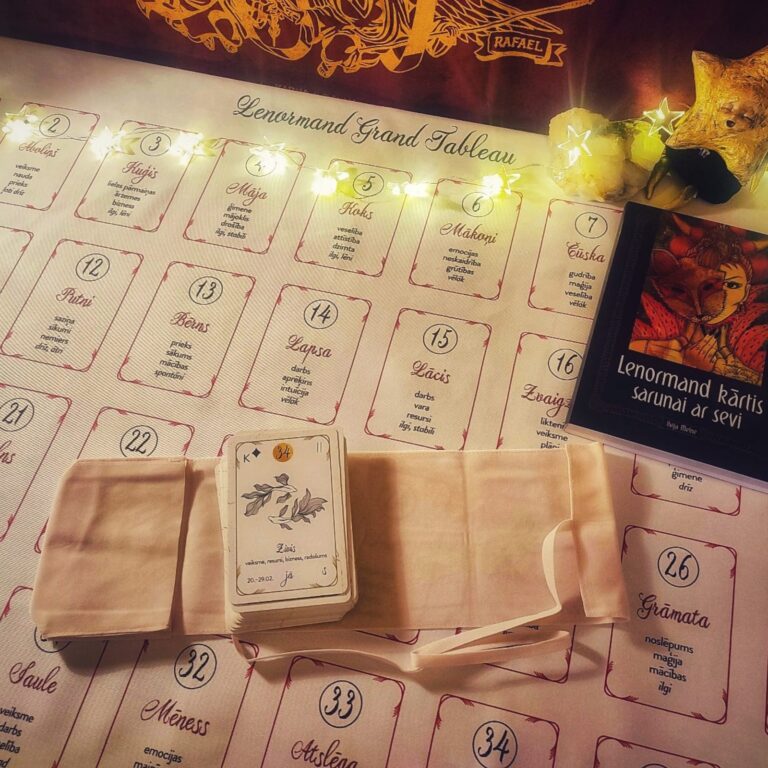LENORMAND GRAND TABLEAU galdautiņš