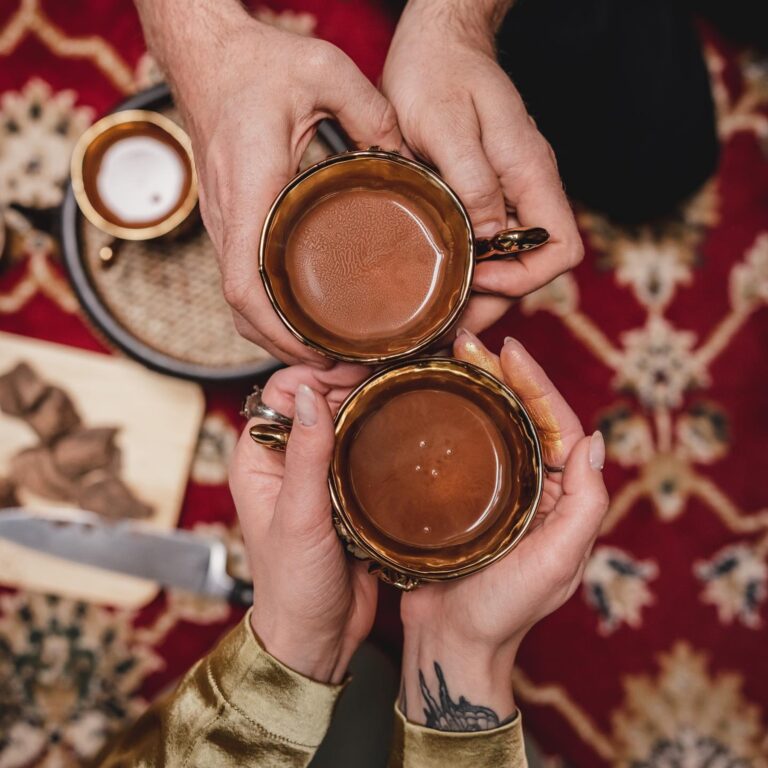 Kakao ceremonija pārim