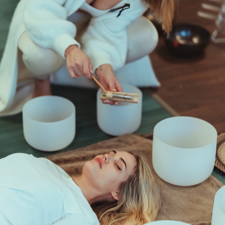Gongu un Kristāla trauku meditācija individuāli
