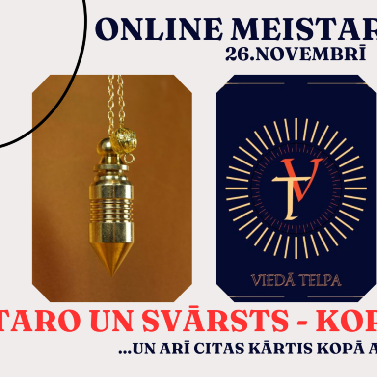TARO un SVĀRSTS-KOPĀ LIETOŠANA/MEISTARKLASE 26.11.