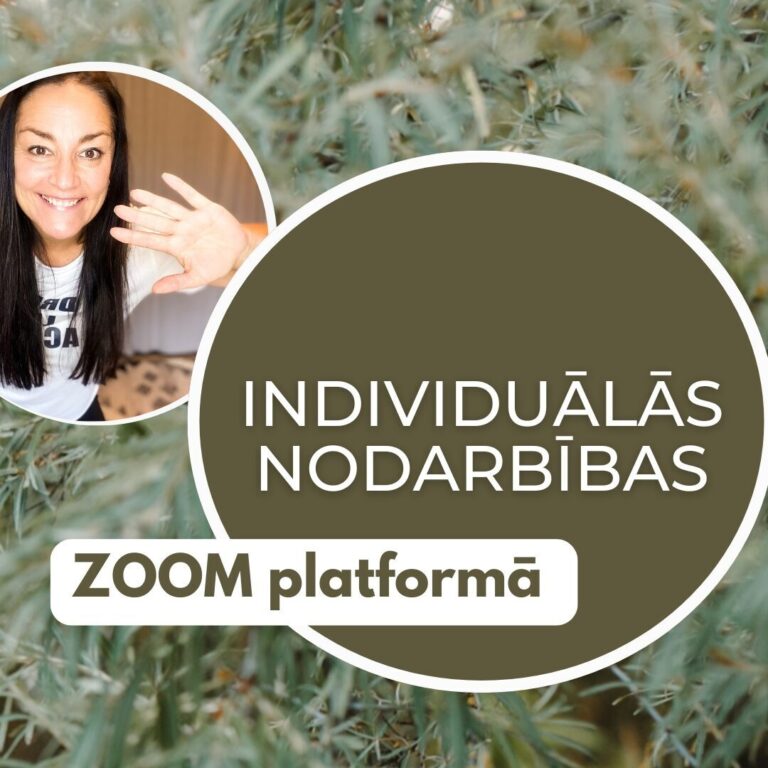 Individuālā nodarbība Zoom