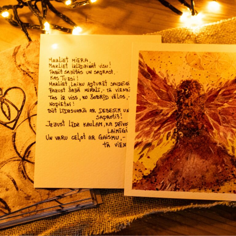 "Dvēsesles čuksti" metaforiski asociatīvās kārtis