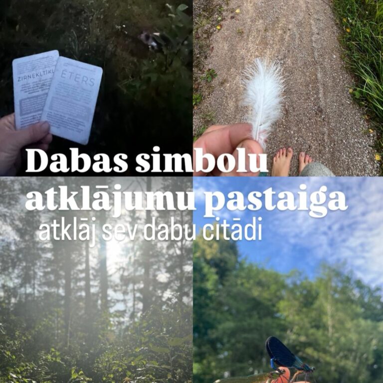 Dabas simbolu atklājumu pastaiga • atklāj dabu