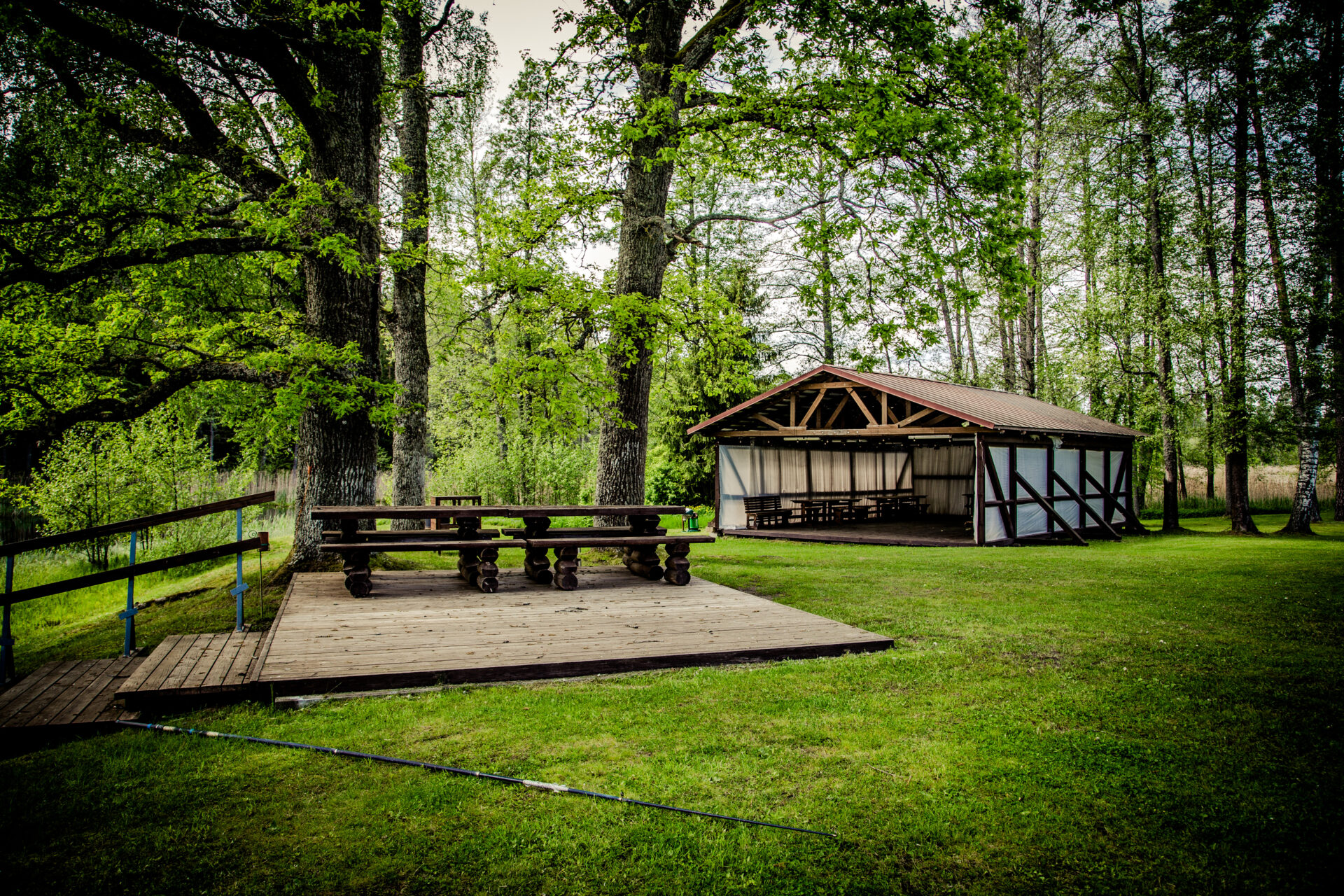 Viesu nams "Mednieki" retrītiem galerijas attēls