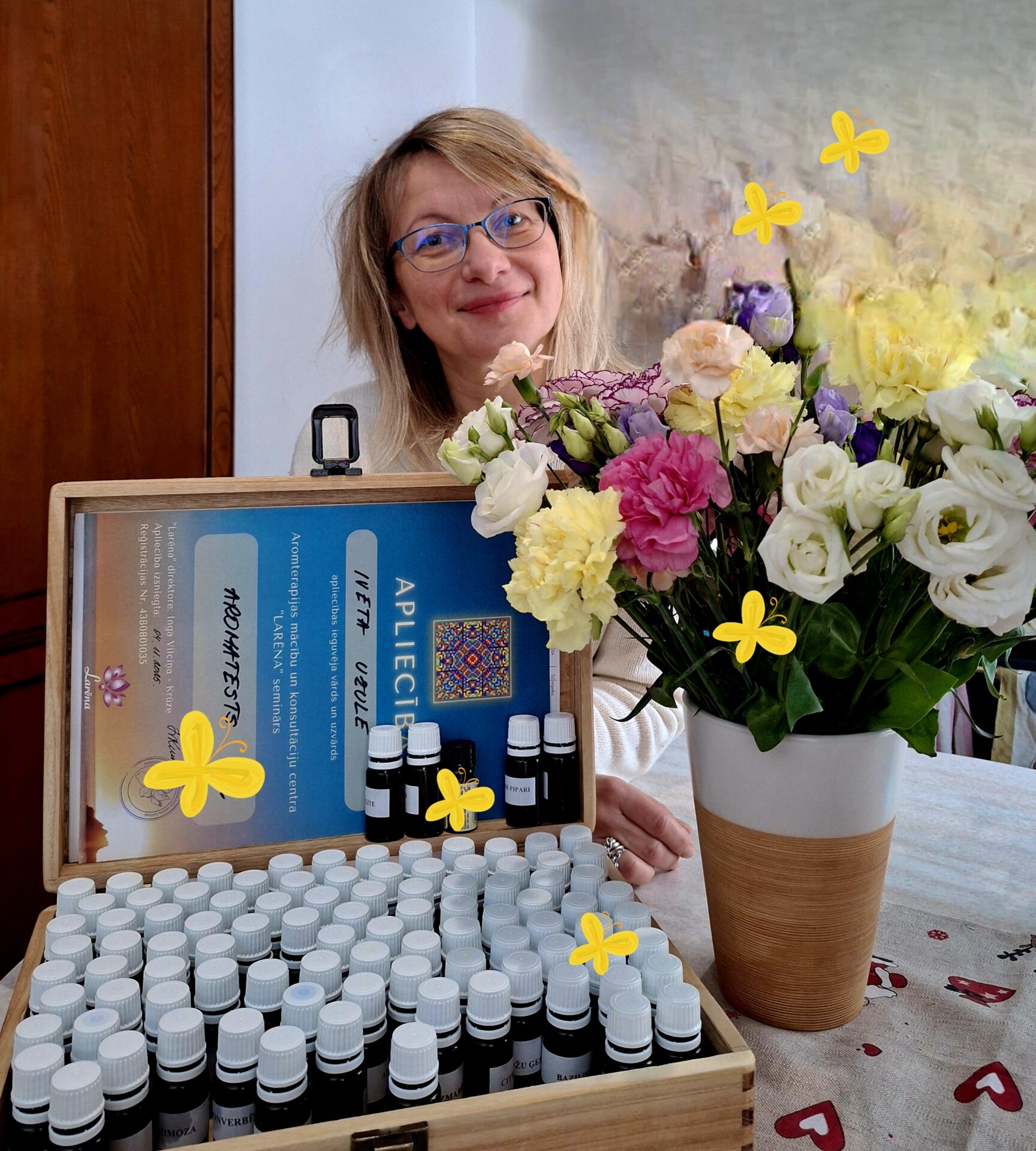 Iveta Uzule / Ēteriskās eļļas kā draugi un terapija galerijas attēls