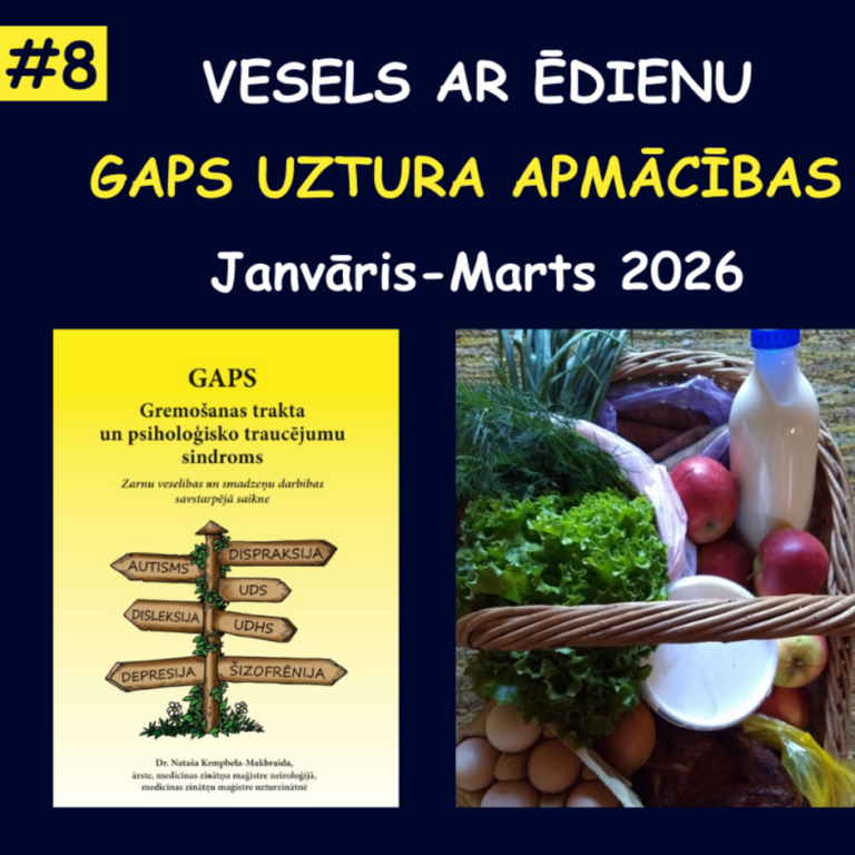 VESELS ar ĒDIENU GAPS uztura apmācības #8