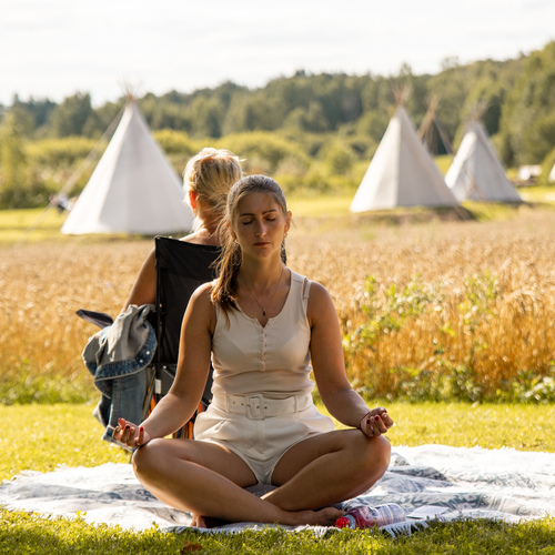 Nomadic Homes tipi teltis/ Vigvami/ Tipi Village - vieta retrītiem